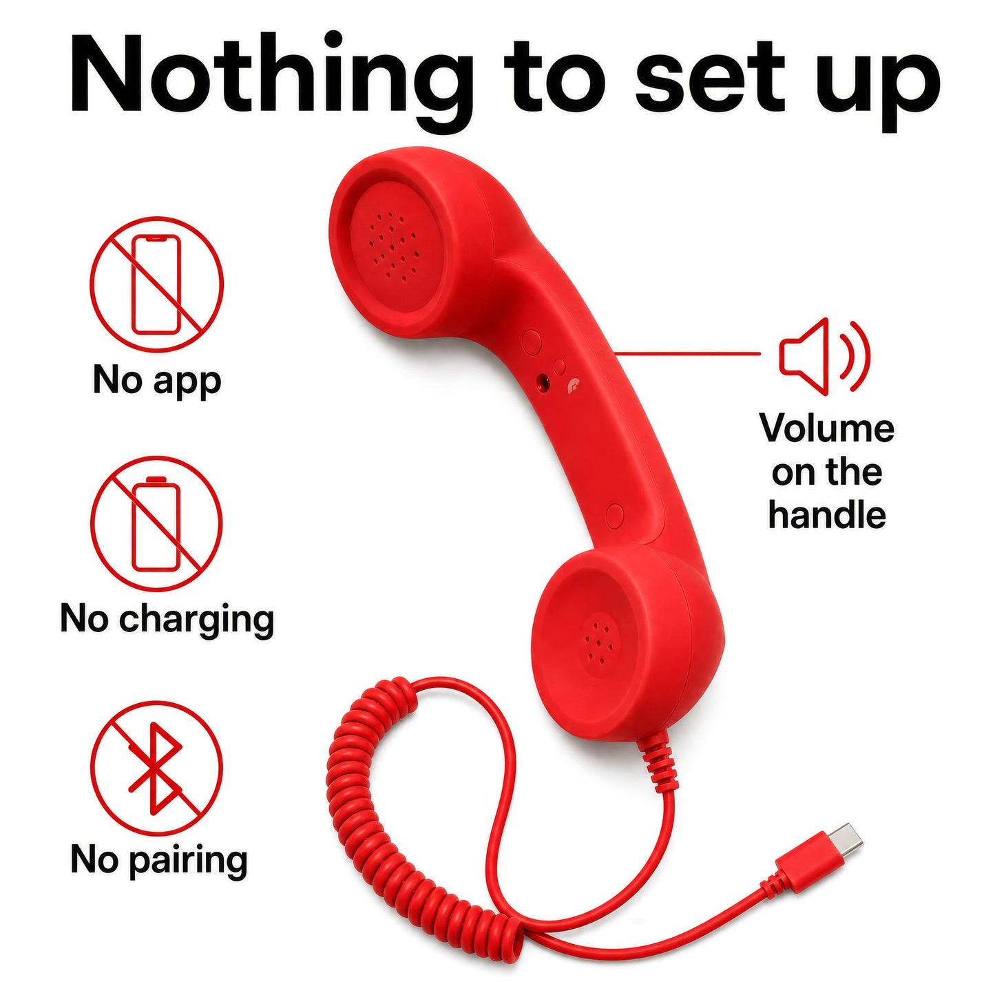 DialTone™ Retro Handset
